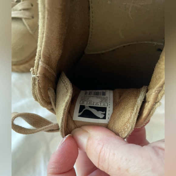 Puma Suede Creeper Rihanna Fenty Oatmeal, Size 6.5 Women’s US, 37 Euro - Picture 5 of 6